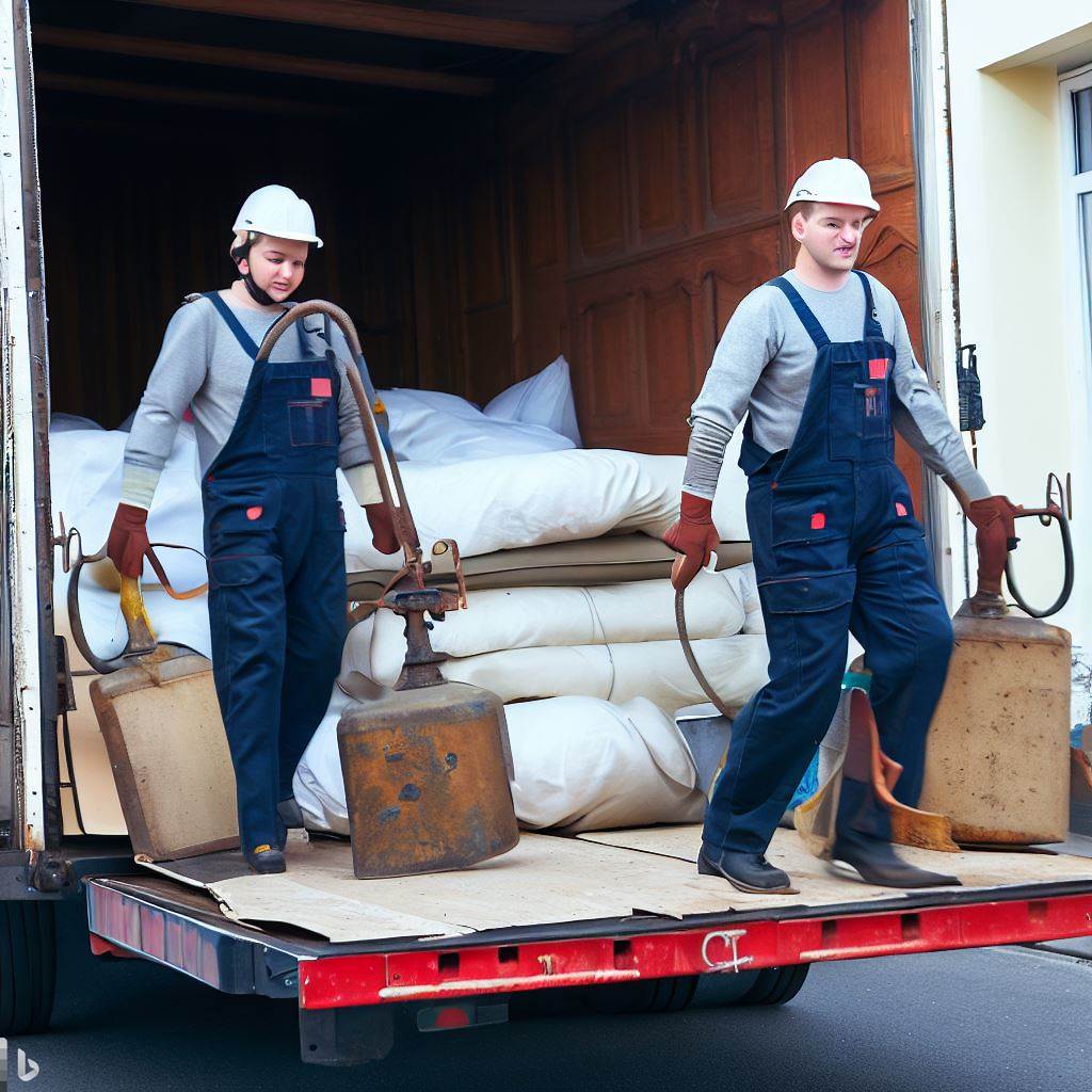 Transporte seguro de muebles viejos en Ullastret
