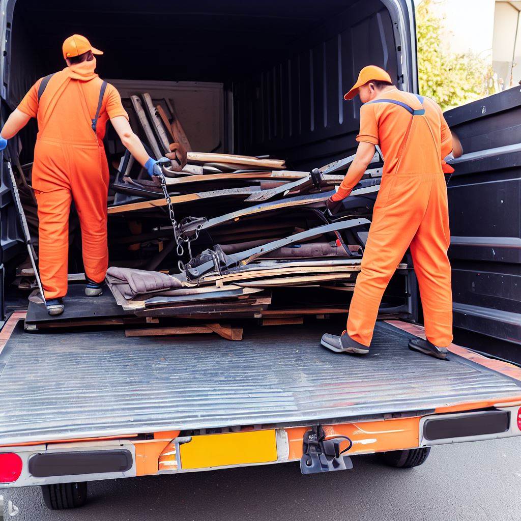 Transporte seguro de muebles viejos en Ullà